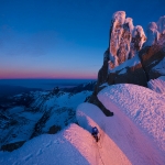 Escalada invernal al espectacular Cerro Standhardt