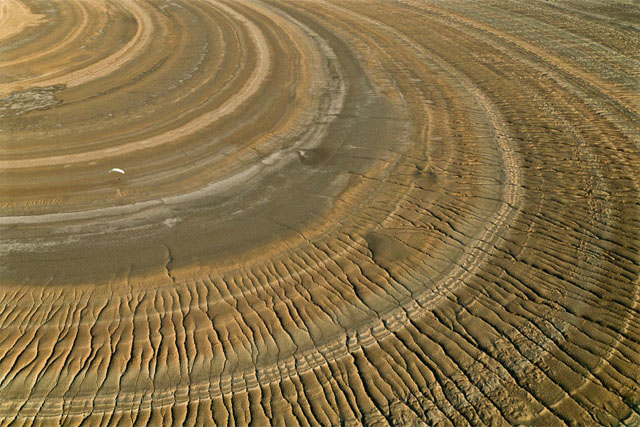 Desierto circular en Irán