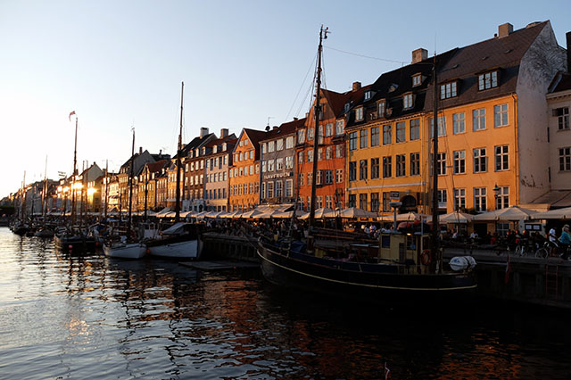Puerto de Nyhavn de Copenhague