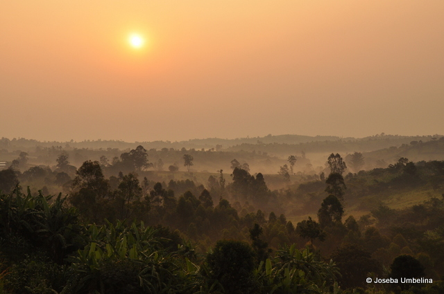 Paisaje de Uganda